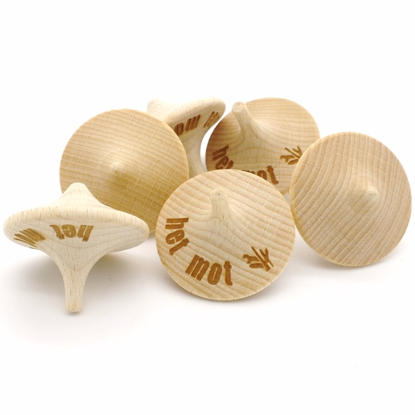 Wooden spinning top - FSC 100%